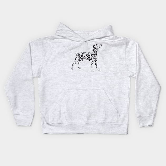 Dalmatian Kids Hoodie by childofthecorn